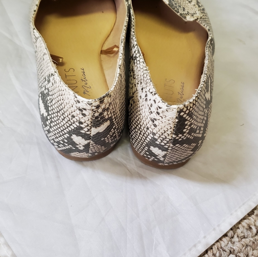 Coconuts by Matisse/Snake Print Flats - Picture 2 of 7